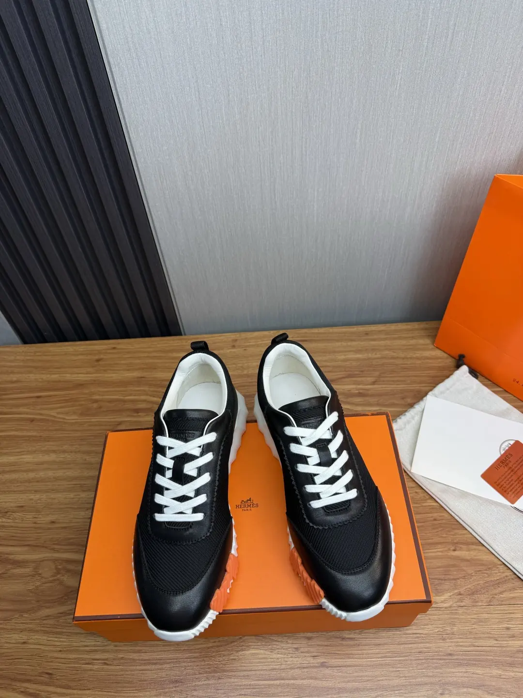 Hermes Style Leather Men's Shoes Lookbook Reference image 2