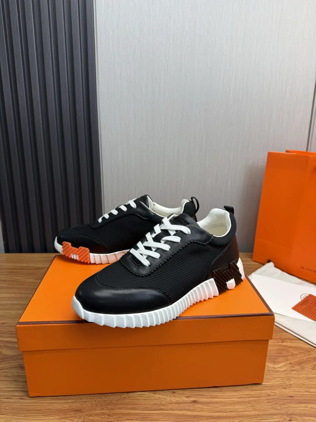 Hermes Style Leather Men's Shoes Lookbook Reference image 3