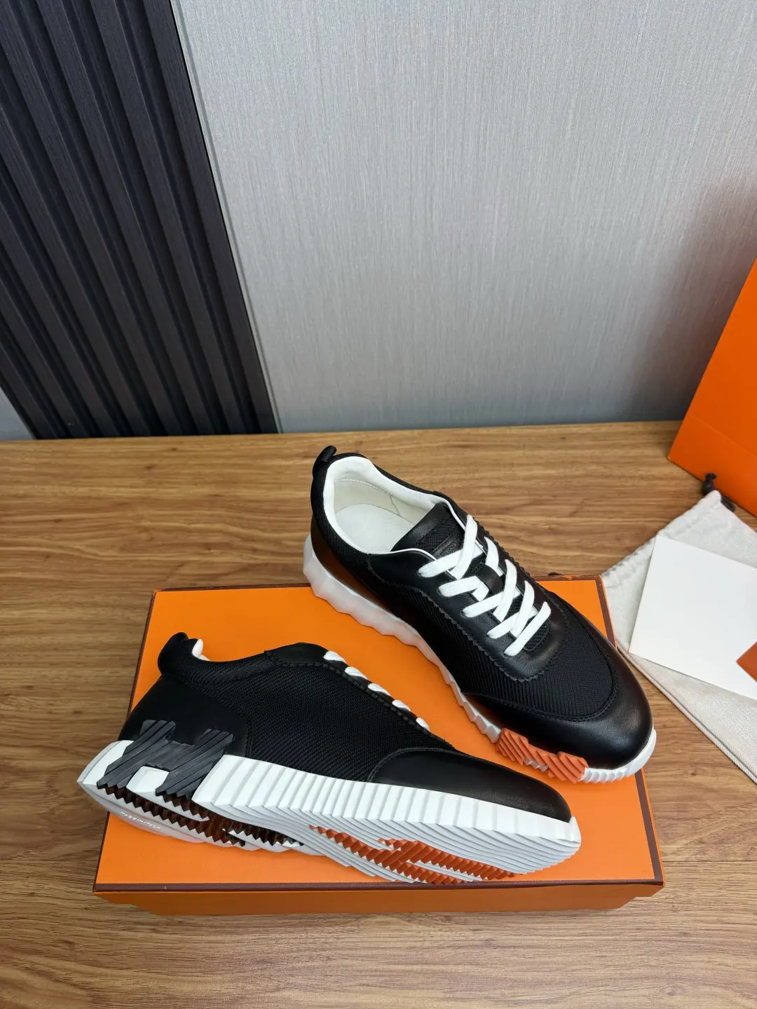 Hermes Style Leather Men's Shoes Lookbook Reference image 6