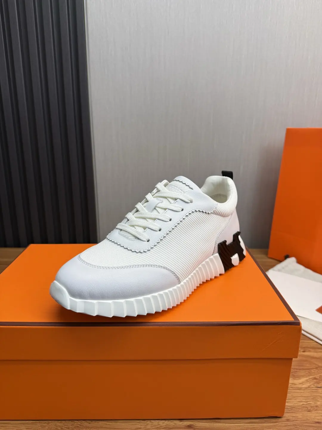 Hermes Style Leather Men's Shoes Lookbook Reference image 1