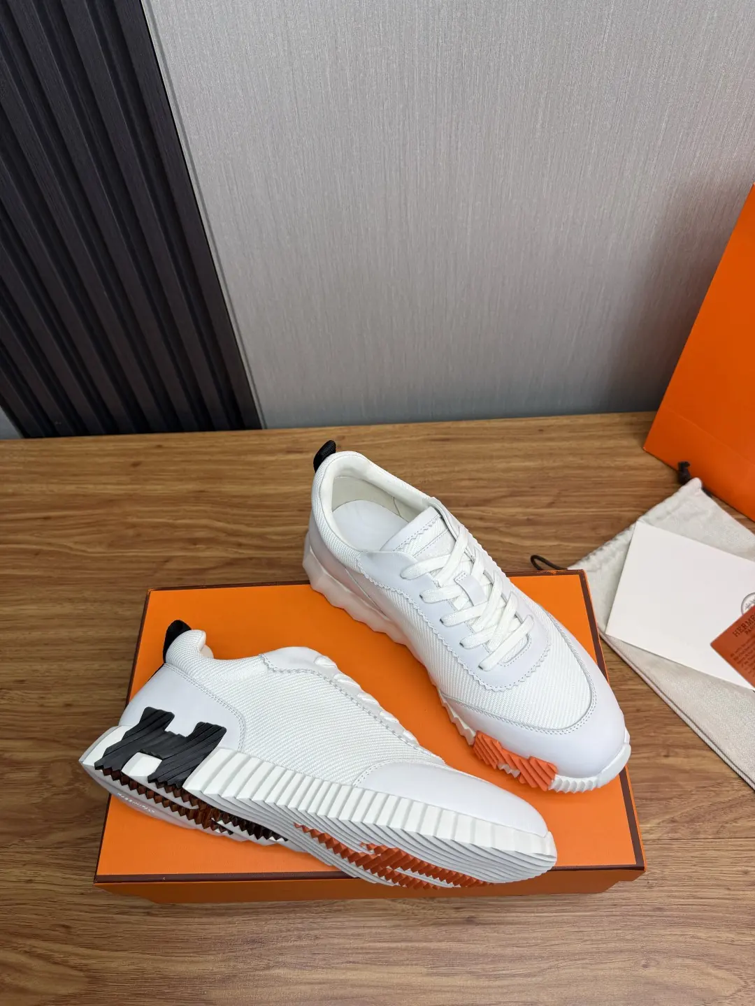 Hermes Style Leather Men's Shoes Lookbook Reference image 6