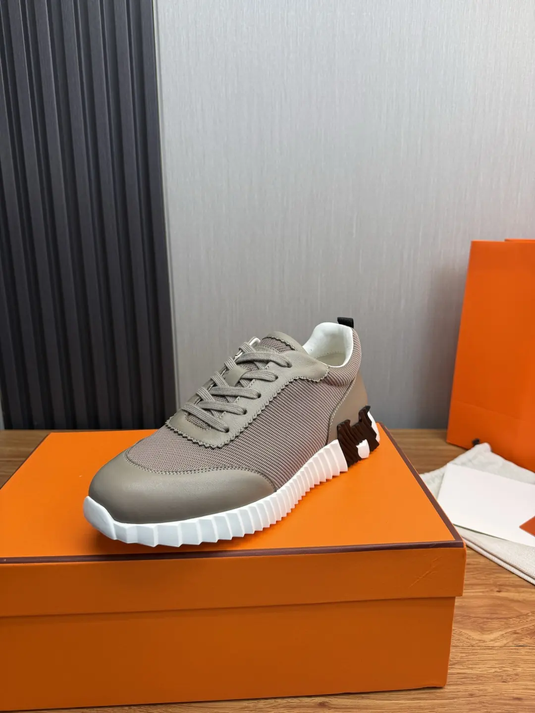 Hermes Style Leather Men's Shoes Lookbook Reference image 1