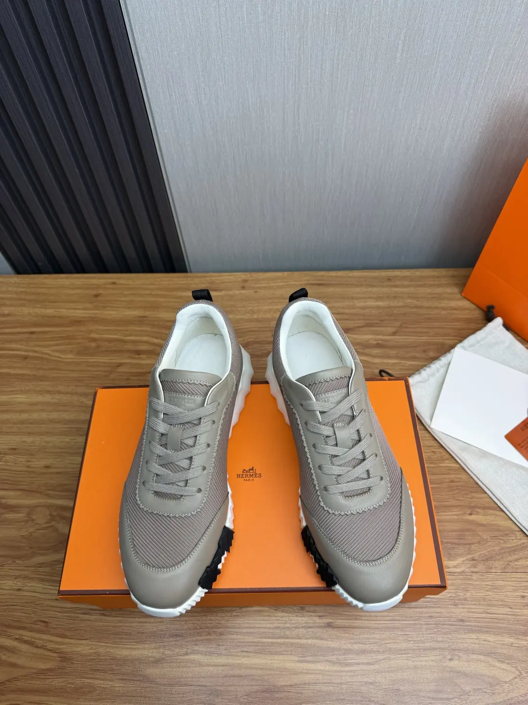 Hermes Style Leather Men's Shoes Lookbook Reference image 2