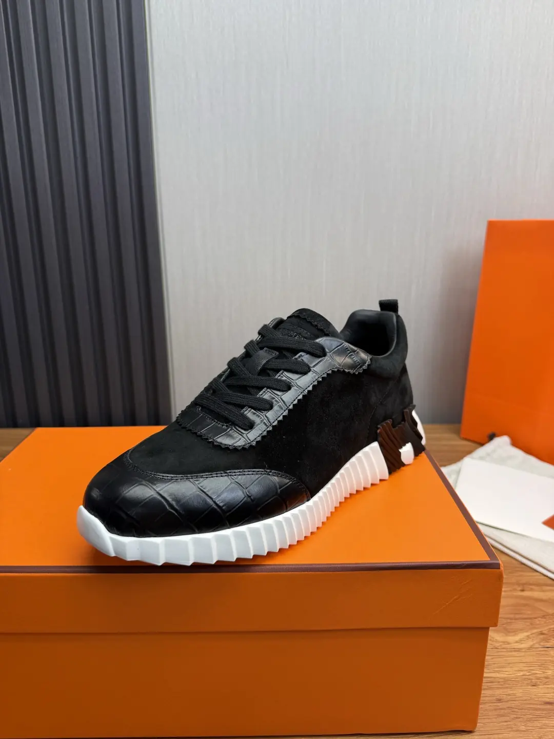 Hermes Style Leather Men's Shoes Lookbook Reference image 1