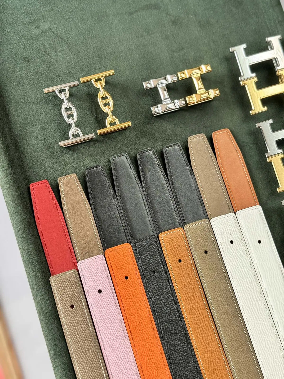 Hermes Style Leather Women's Belts Lookbook Reference image 5