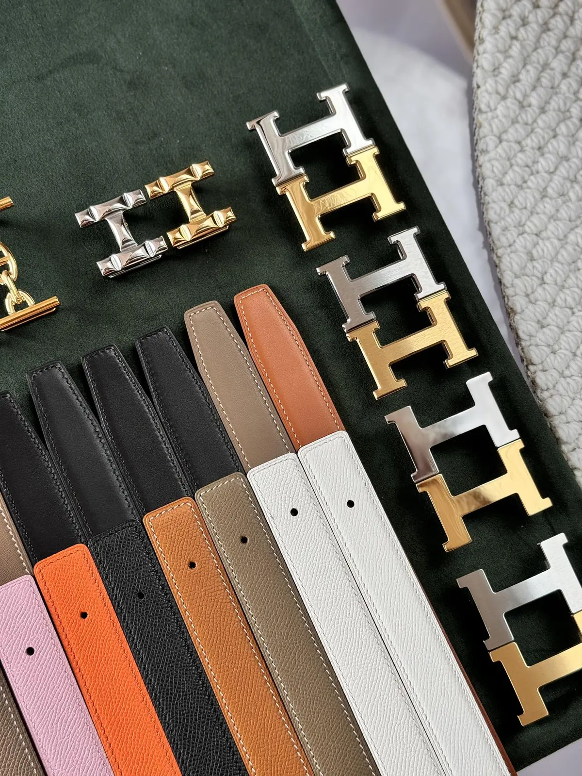Hermes Style Leather Women's Belts Lookbook Reference image 6