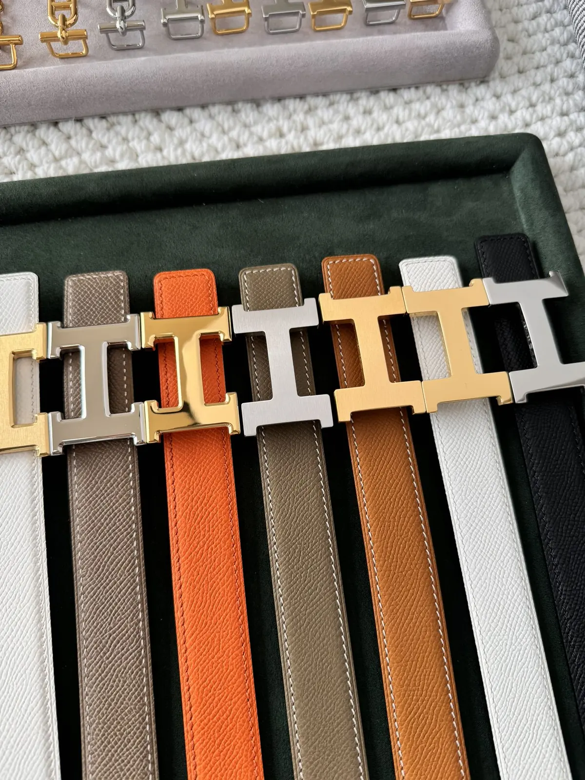Hermes Style Leather Women's Belts Lookbook Reference image 4