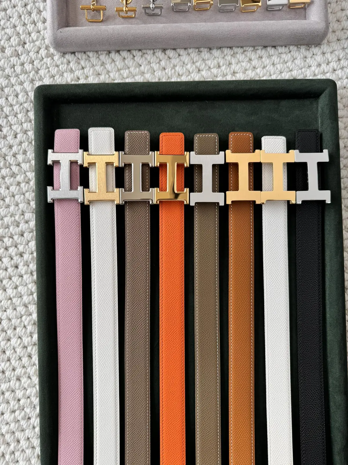 Hermes Style Leather Women's Belts Lookbook Reference image 6