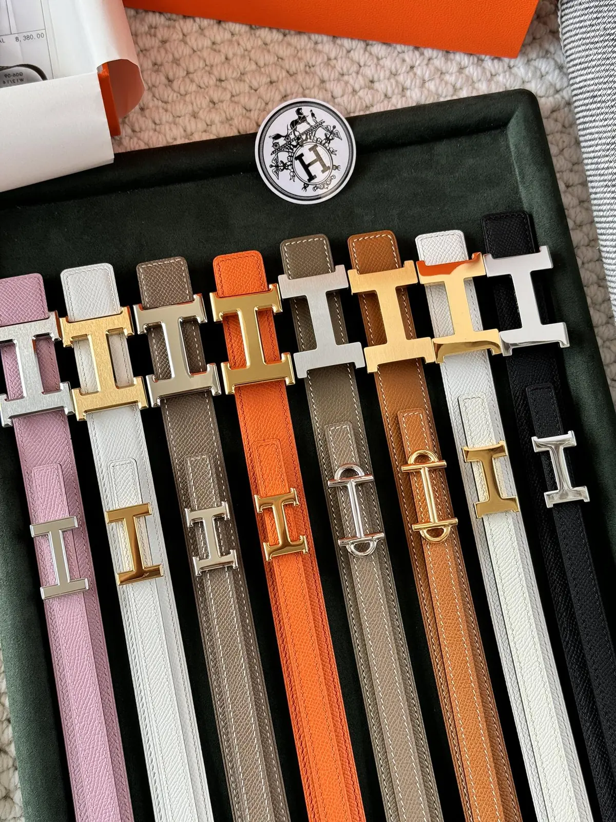Hermes Style Leather Women's Belts Lookbook Reference image 2