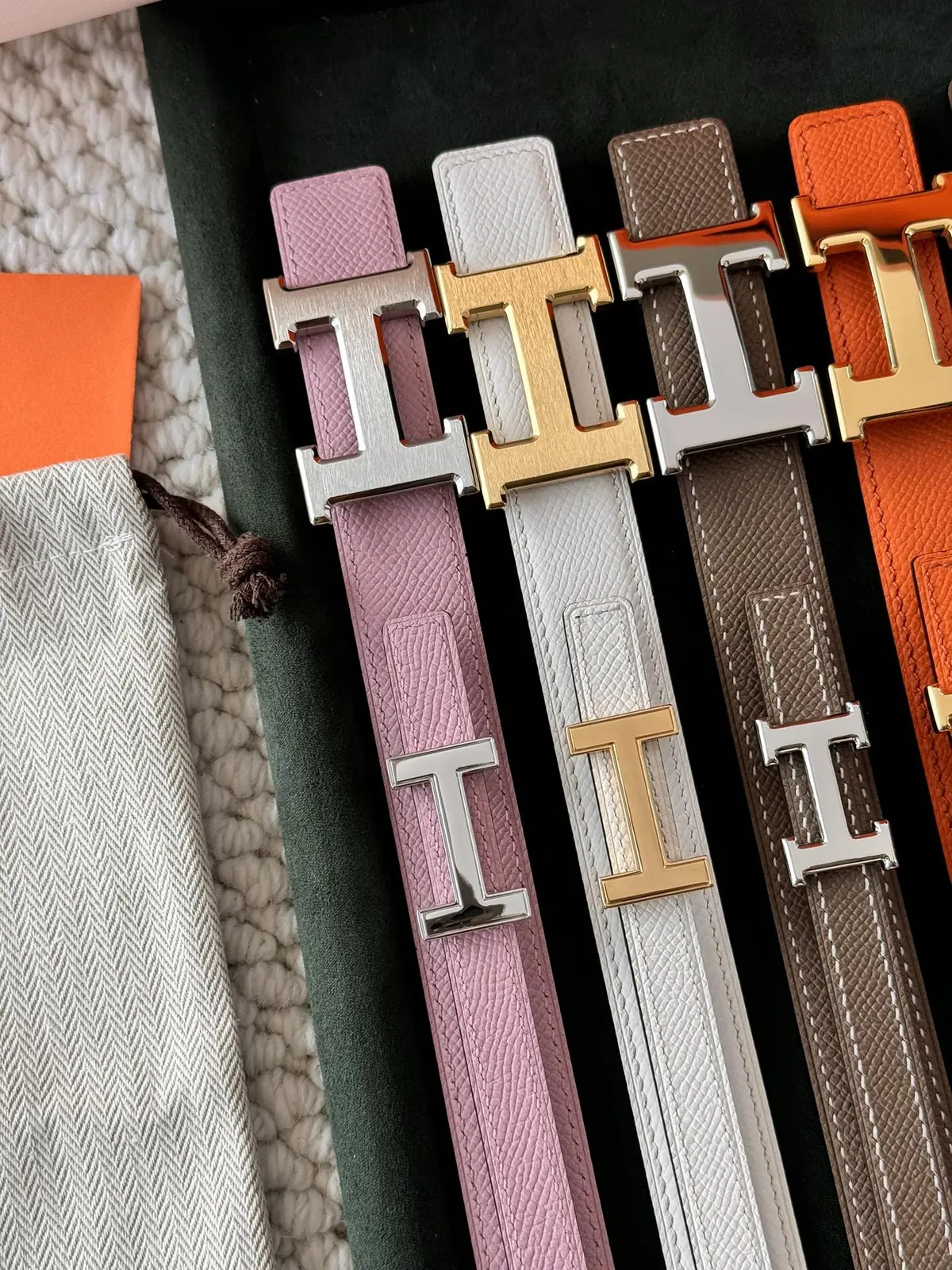 Hermes Style Leather Women's Belts Lookbook Reference image 5