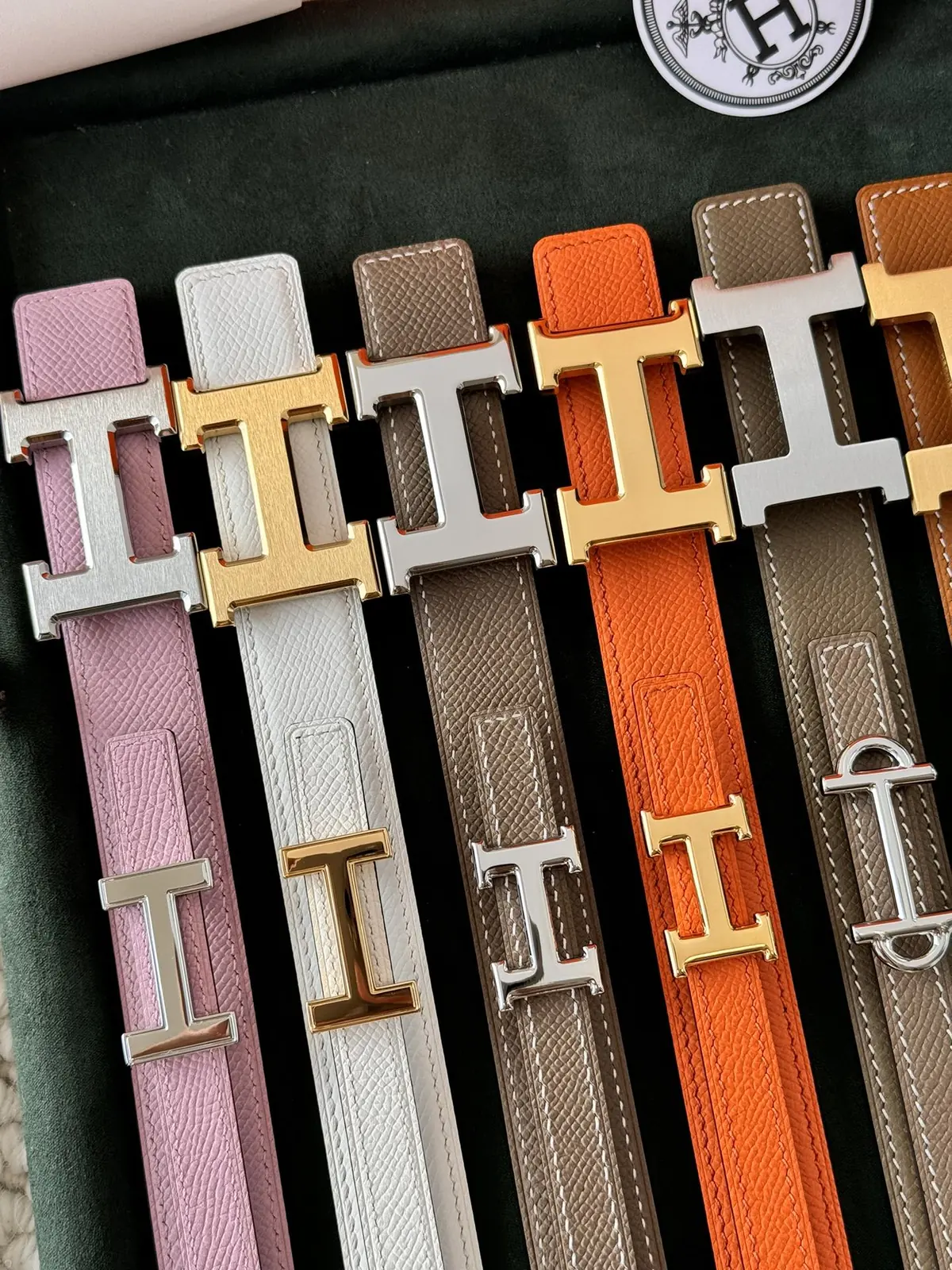 Hermes Style Leather Women's Belts Lookbook Reference image 6