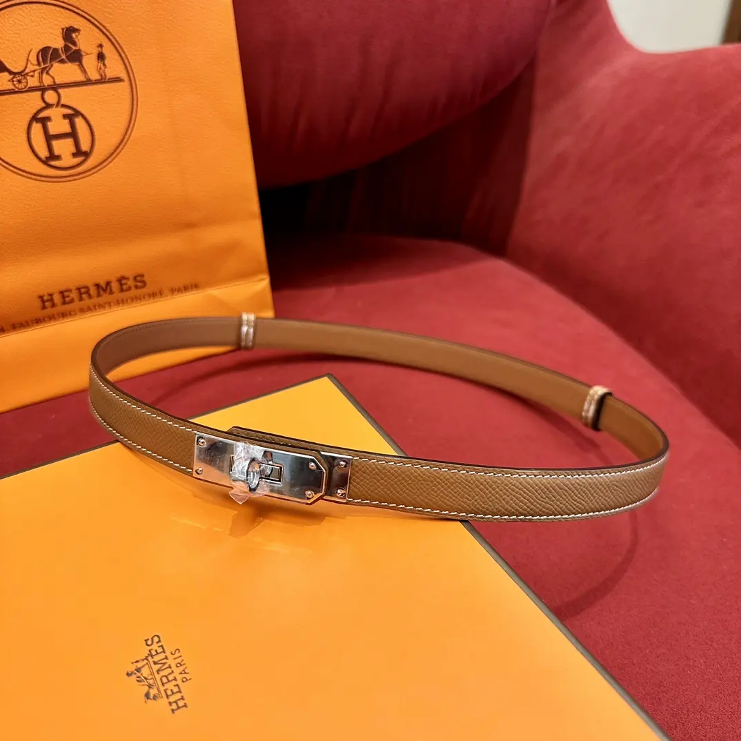 Hermes Style Leather Women's Belts Lookbook Reference image 1