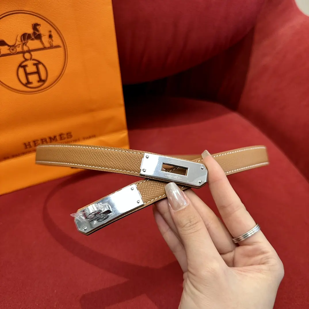 Hermes Style Leather Women's Belts Lookbook Reference image 5