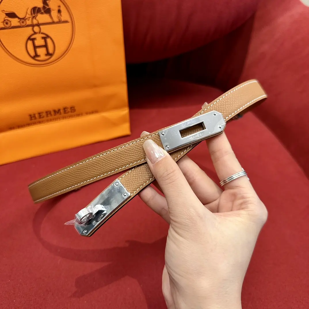 Hermes Style Leather Women's Belts Lookbook Reference image 6