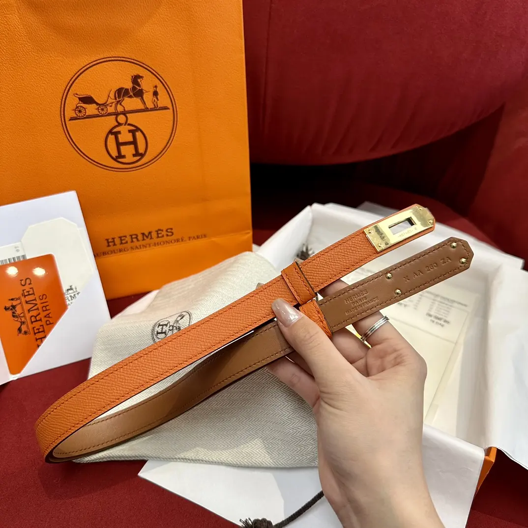 Hermes Style Leather Women's Belts Lookbook Reference image 1