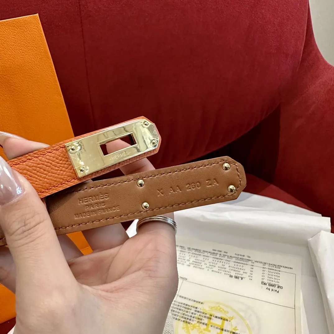 Hermes Style Leather Women's Belts Lookbook Reference image 3
