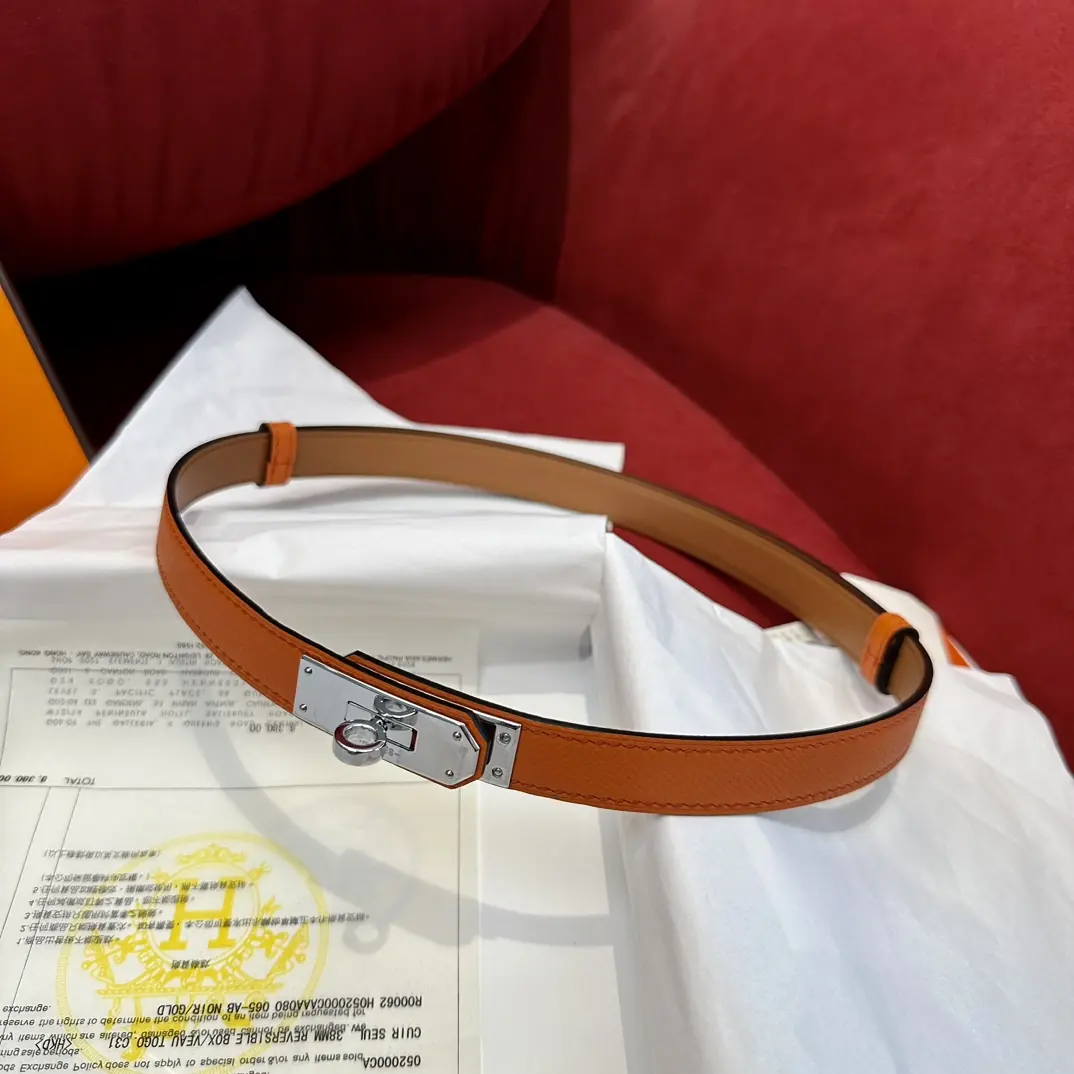 Hermes Style Leather Women's Belts Lookbook Reference image 1