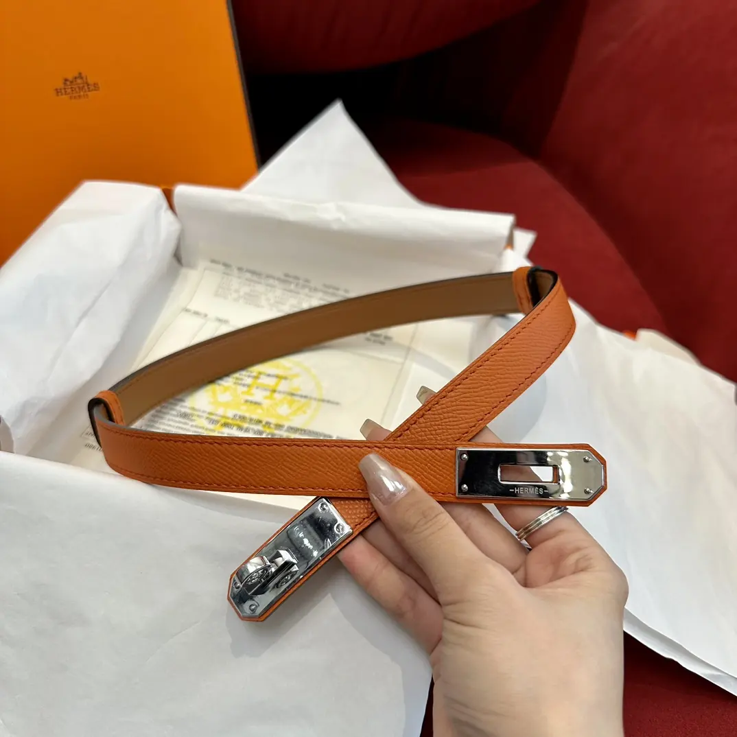 Hermes Style Leather Women's Belts Lookbook Reference image 2