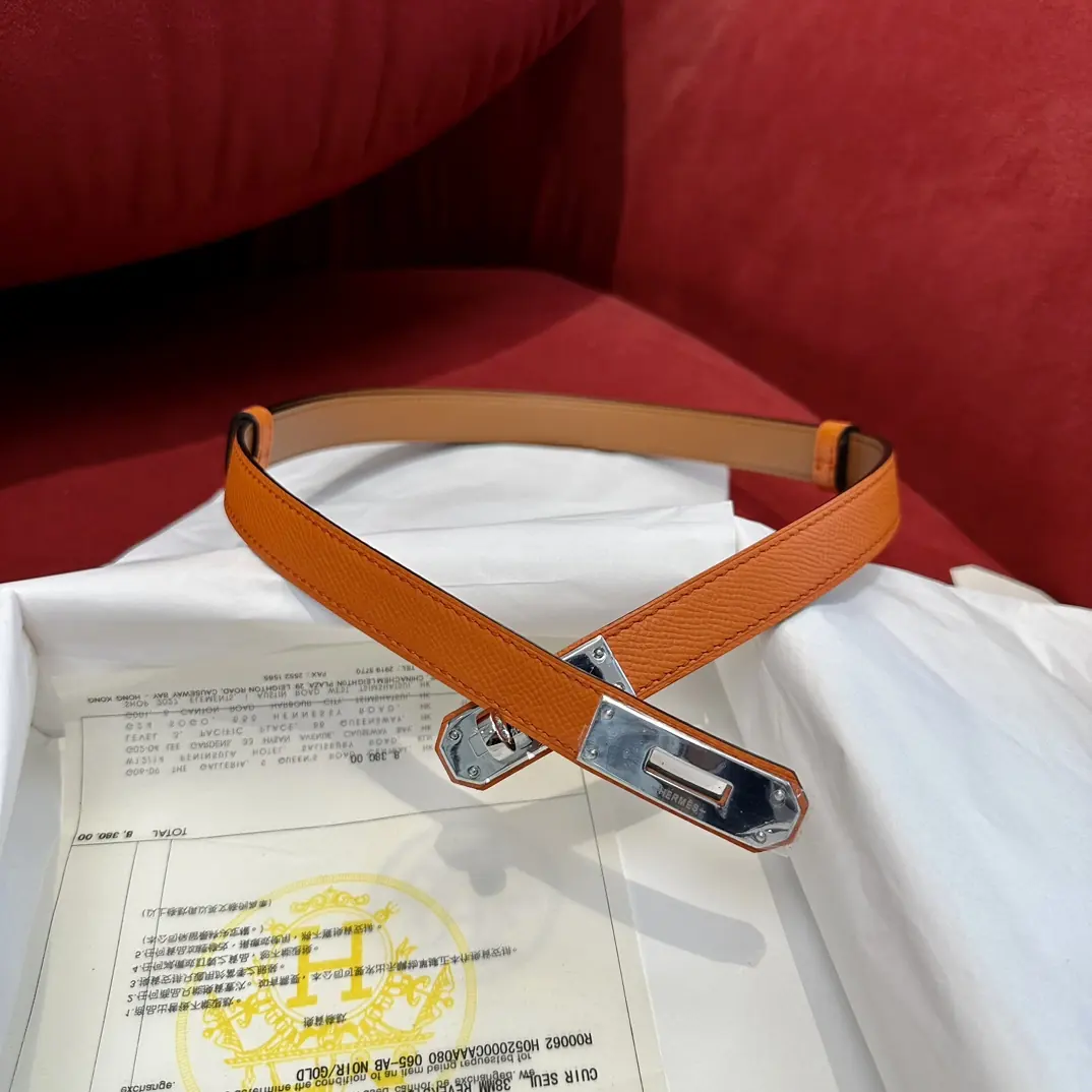 Hermes Style Leather Women's Belts Lookbook Reference image 3