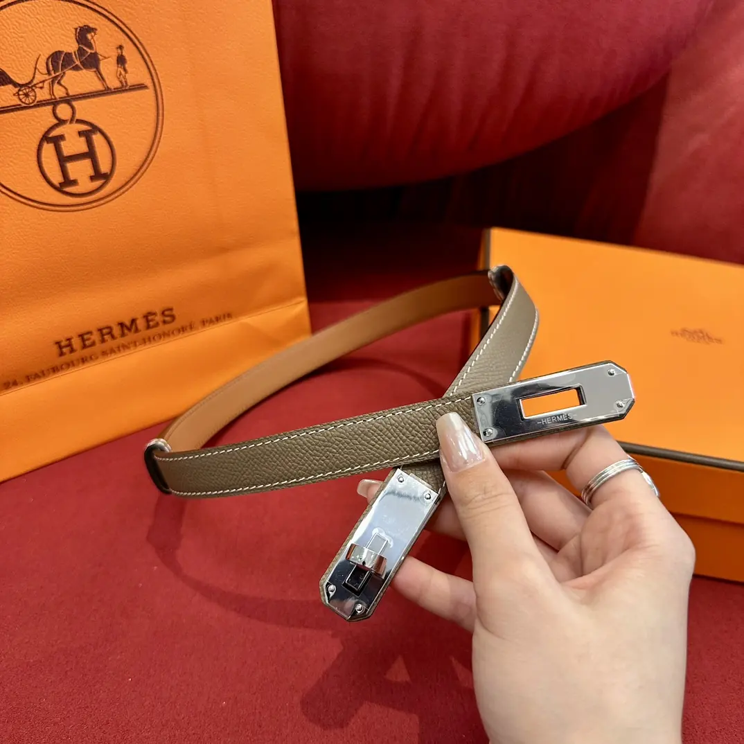 Hermes Style Leather Women's Belts Lookbook Reference image 3