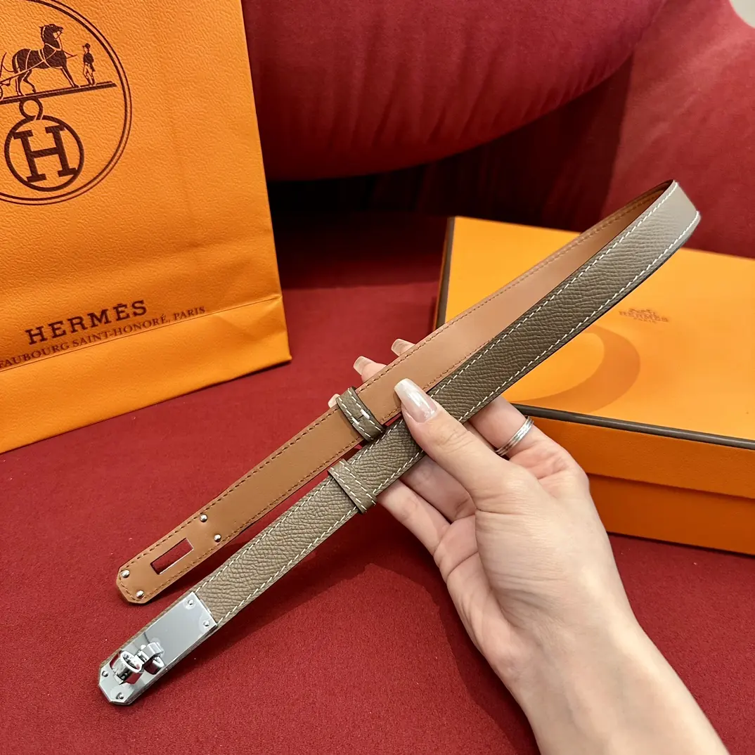 Hermes Style Leather Women's Belts Lookbook Reference image 5