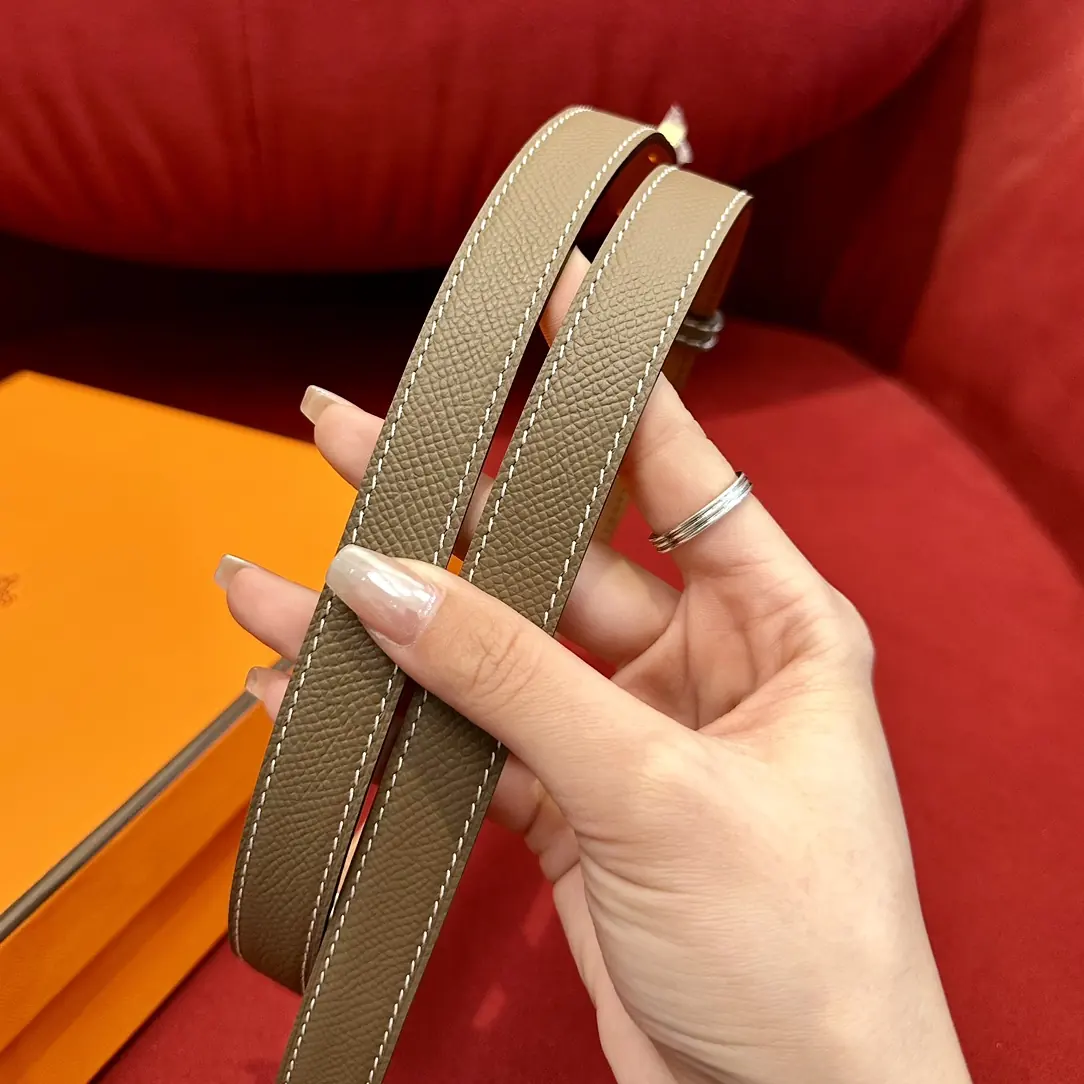 Hermes Style Leather Women's Belts Lookbook Reference image 6