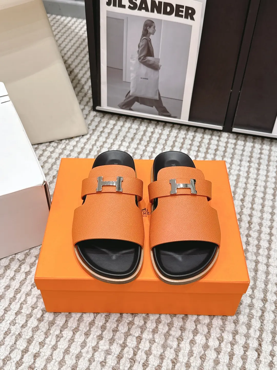 Hermes Style Leather Women's Shoes Lookbook Reference image 1