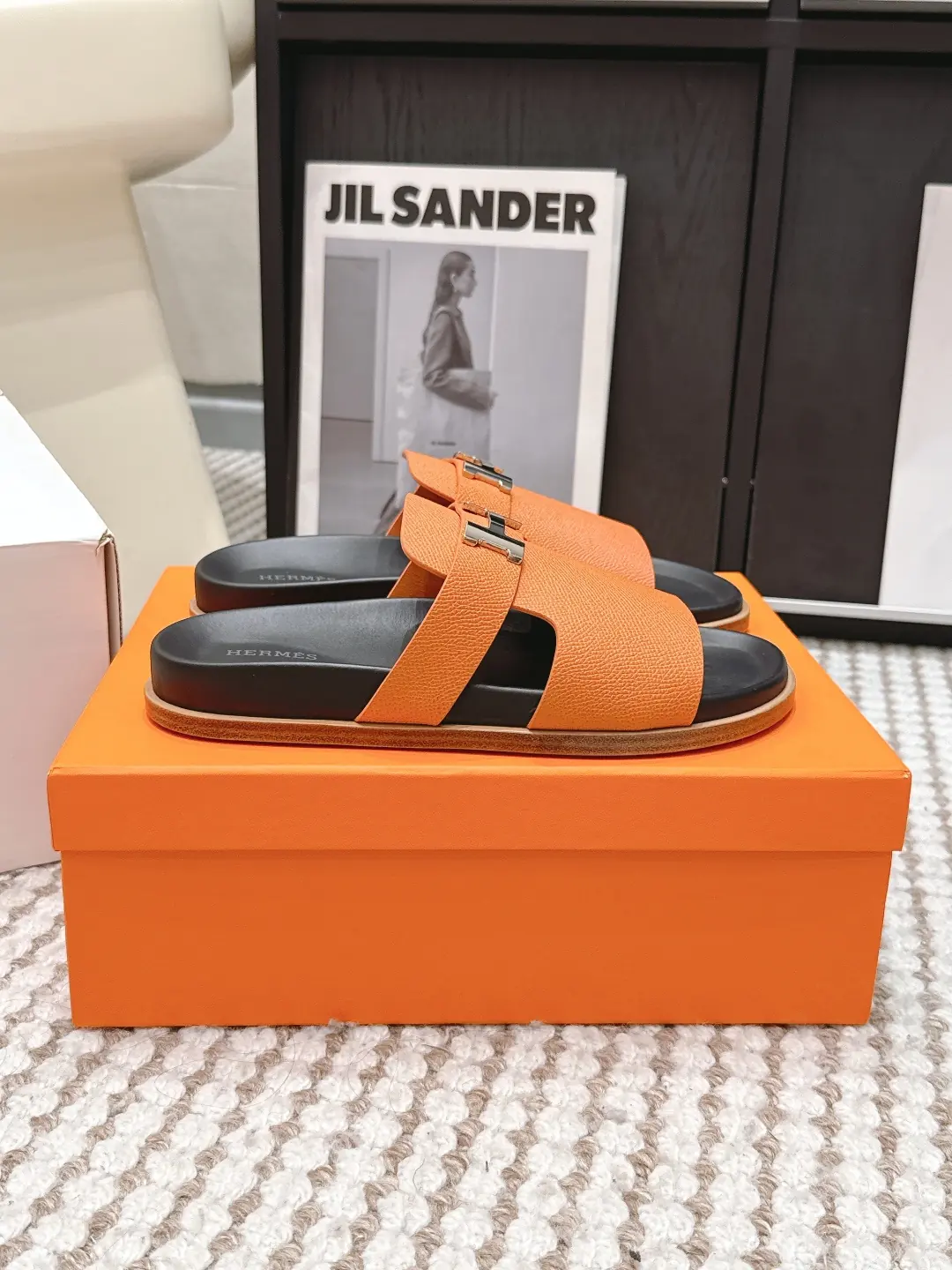 Hermes Style Leather Women's Shoes Lookbook Reference image 2