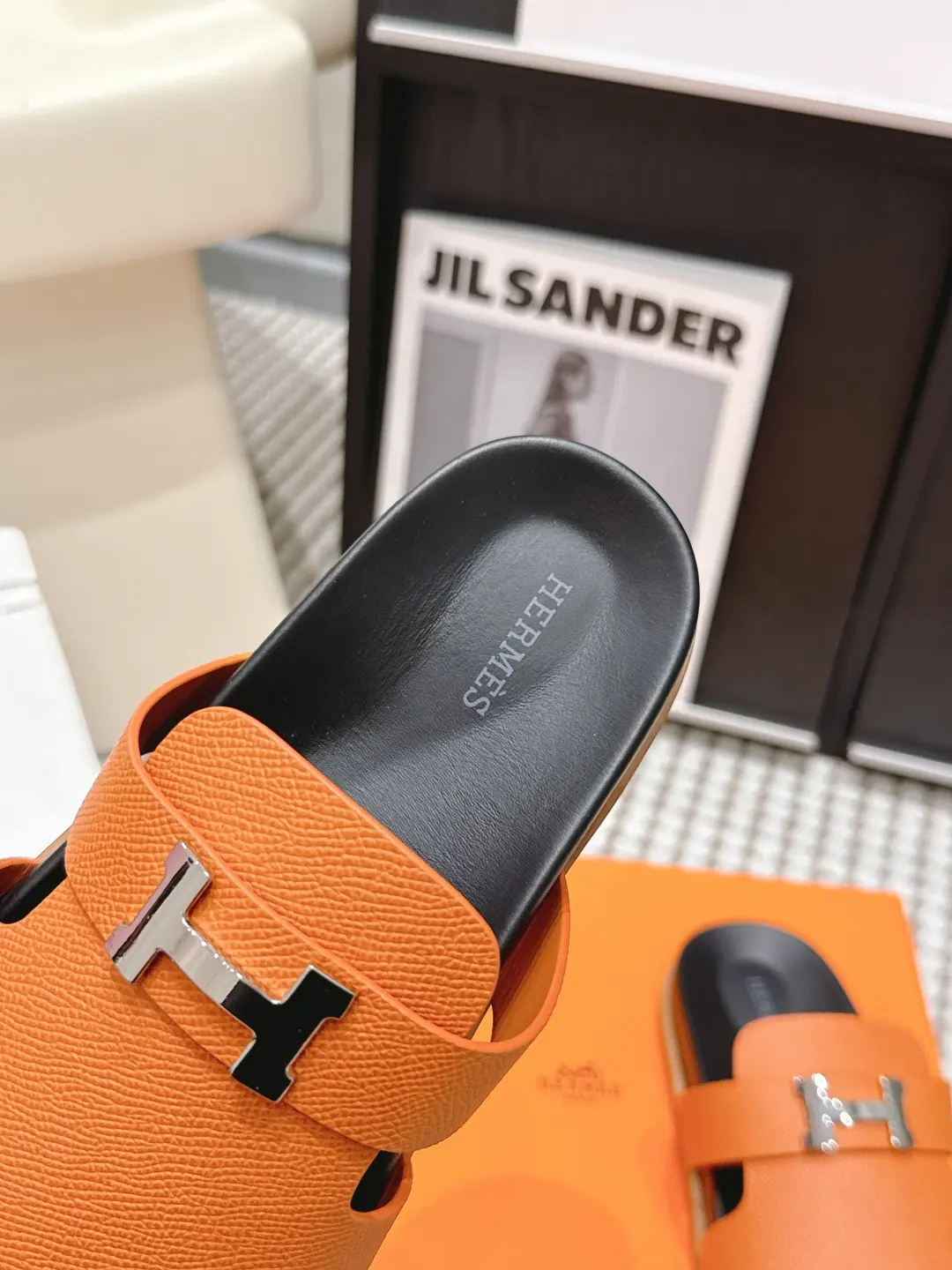 Hermes Style Leather Women's Shoes Lookbook Reference image 6