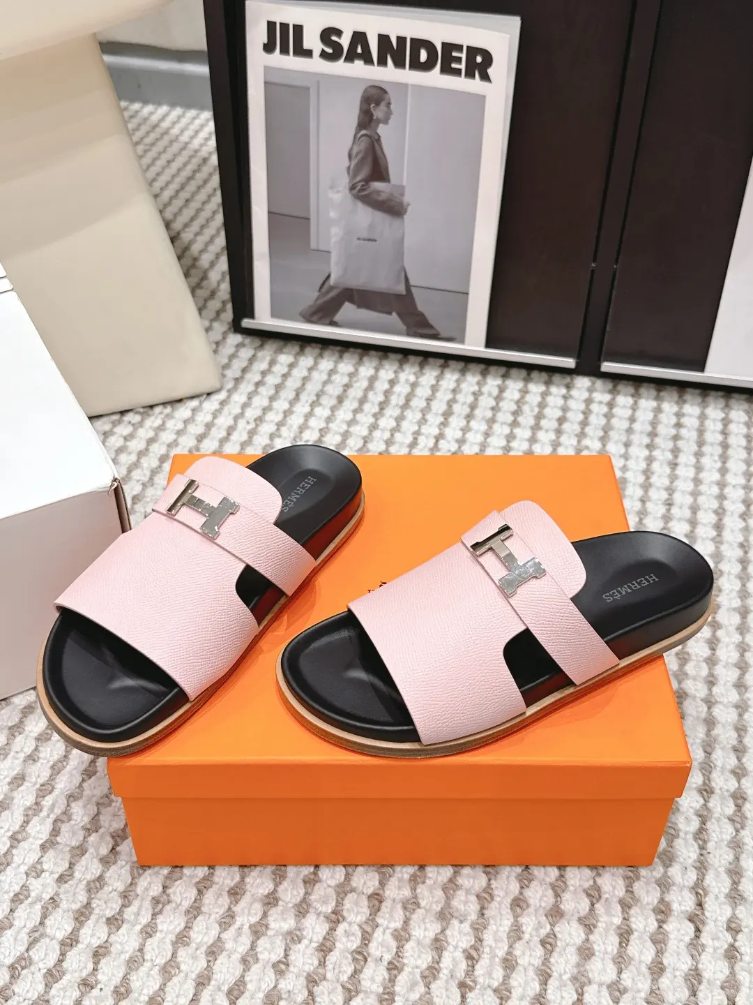 Hermes Style Leather Women's Shoes Lookbook Reference image 3