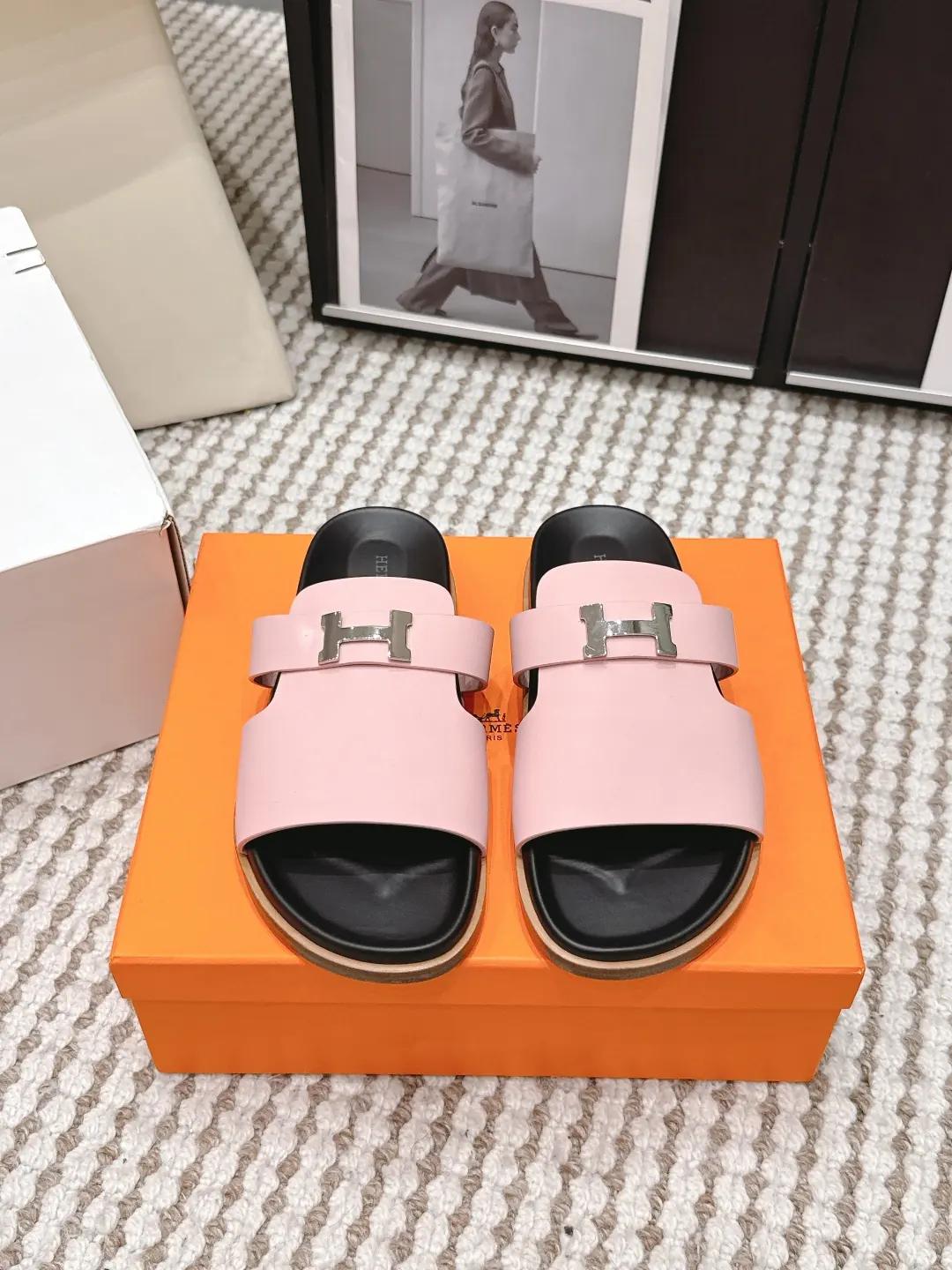 Hermes Style Leather Women's Shoes Lookbook Reference image 1