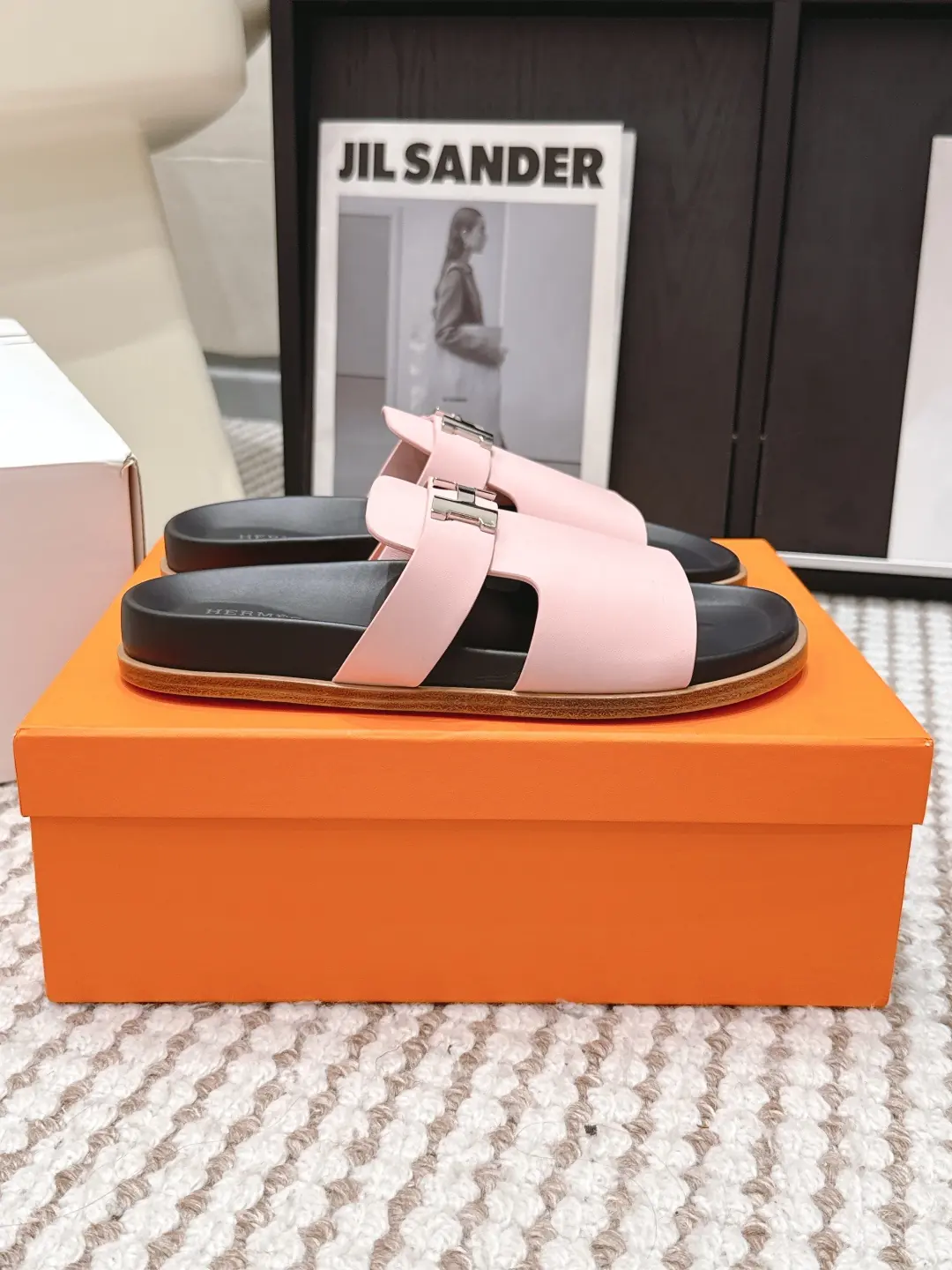 Hermes Style Leather Women's Shoes Lookbook Reference image 2