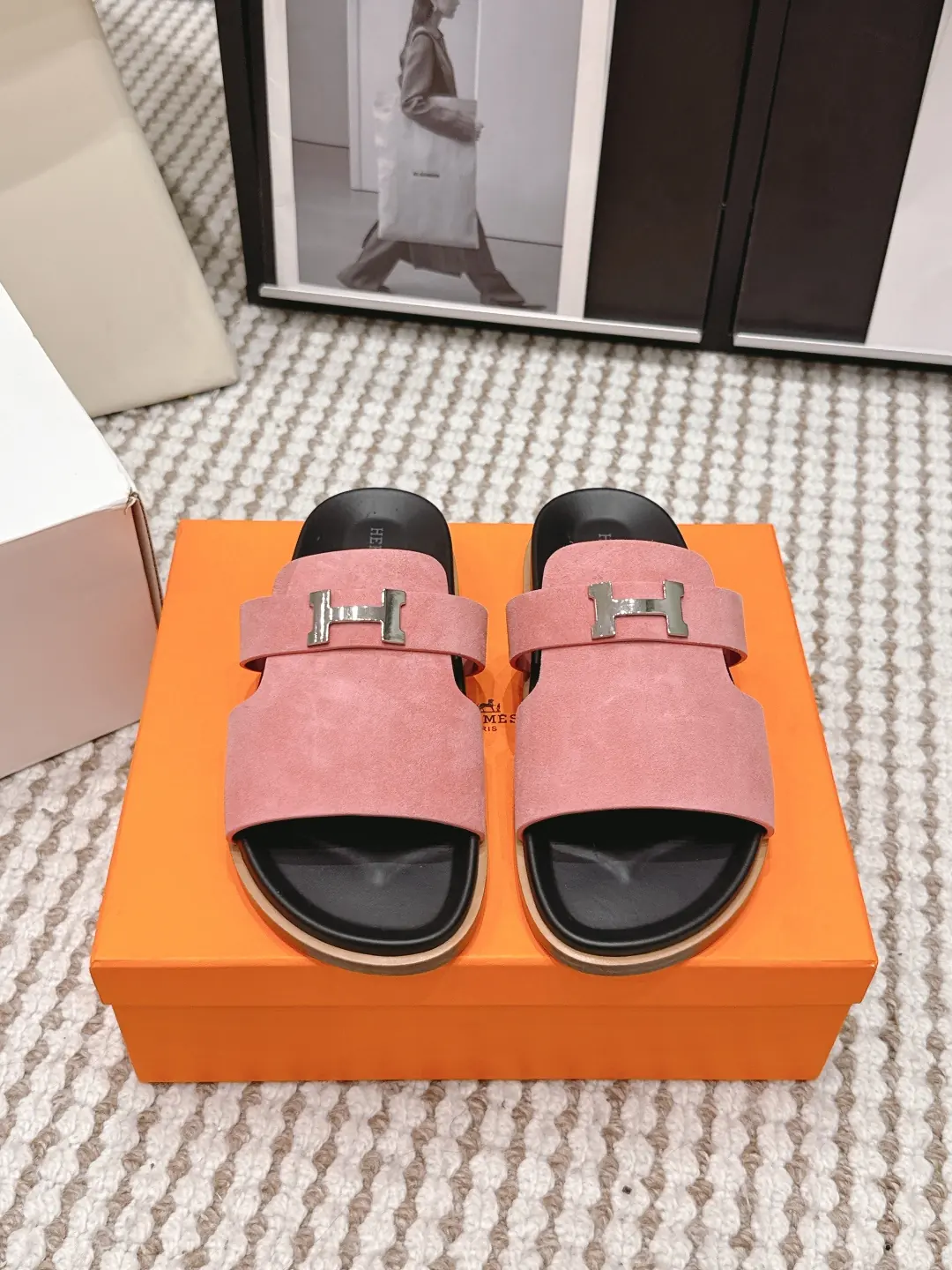 Hermes Style Leather Women's Shoes Lookbook Reference image 1