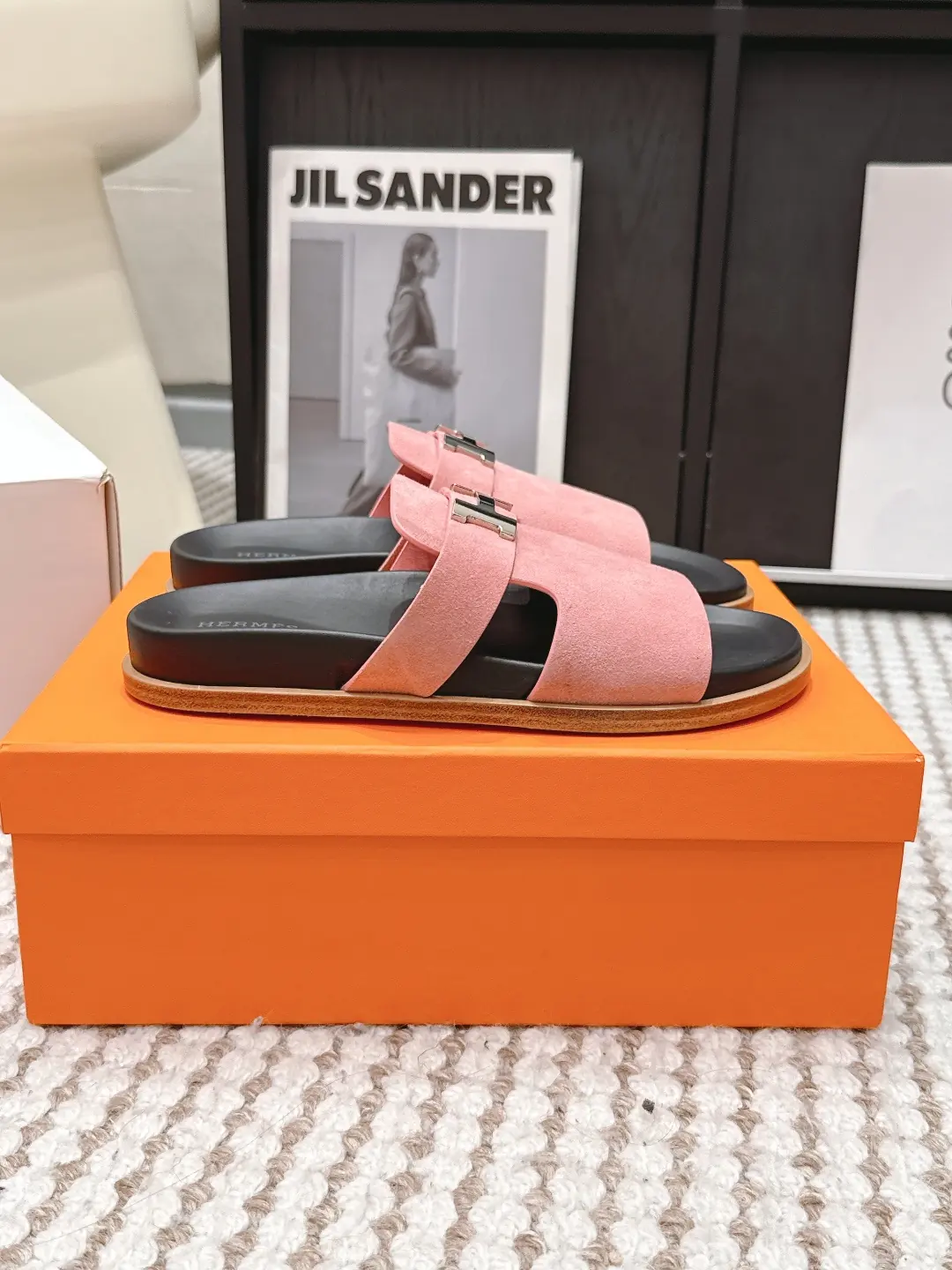 Hermes Style Leather Women's Shoes Lookbook Reference image 2