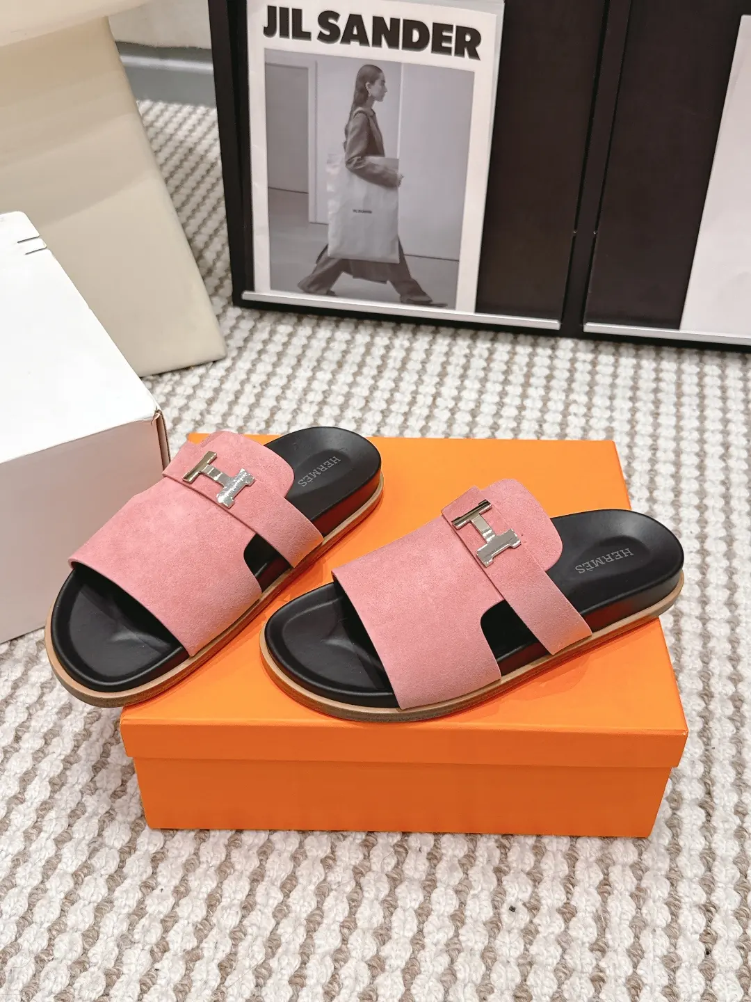 Hermes Style Leather Women's Shoes Lookbook Reference image 3