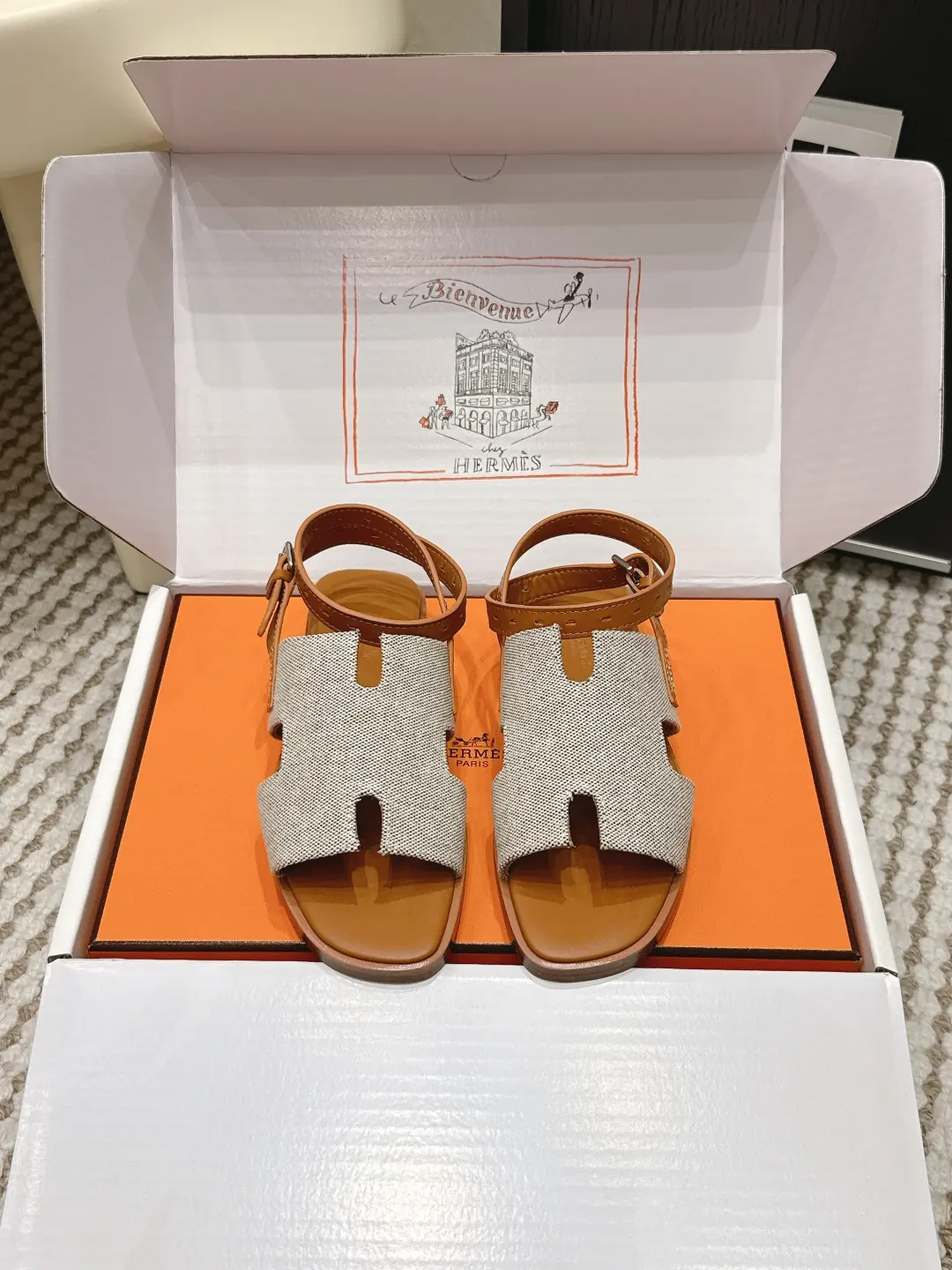 Hermes Style Leather Women's Shoes Lookbook Reference image 1