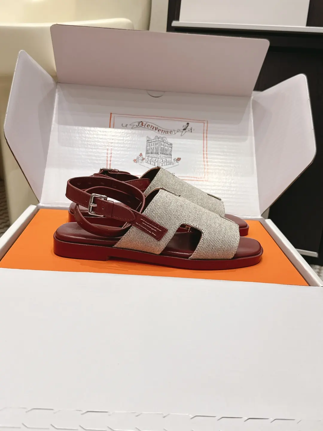 Hermes Style Leather Women's Shoes Lookbook Reference image 2