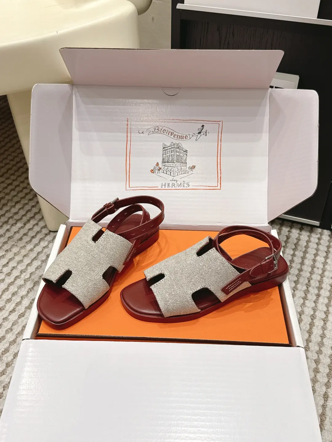 Hermes Style Leather Women's Shoes Lookbook Reference image 3