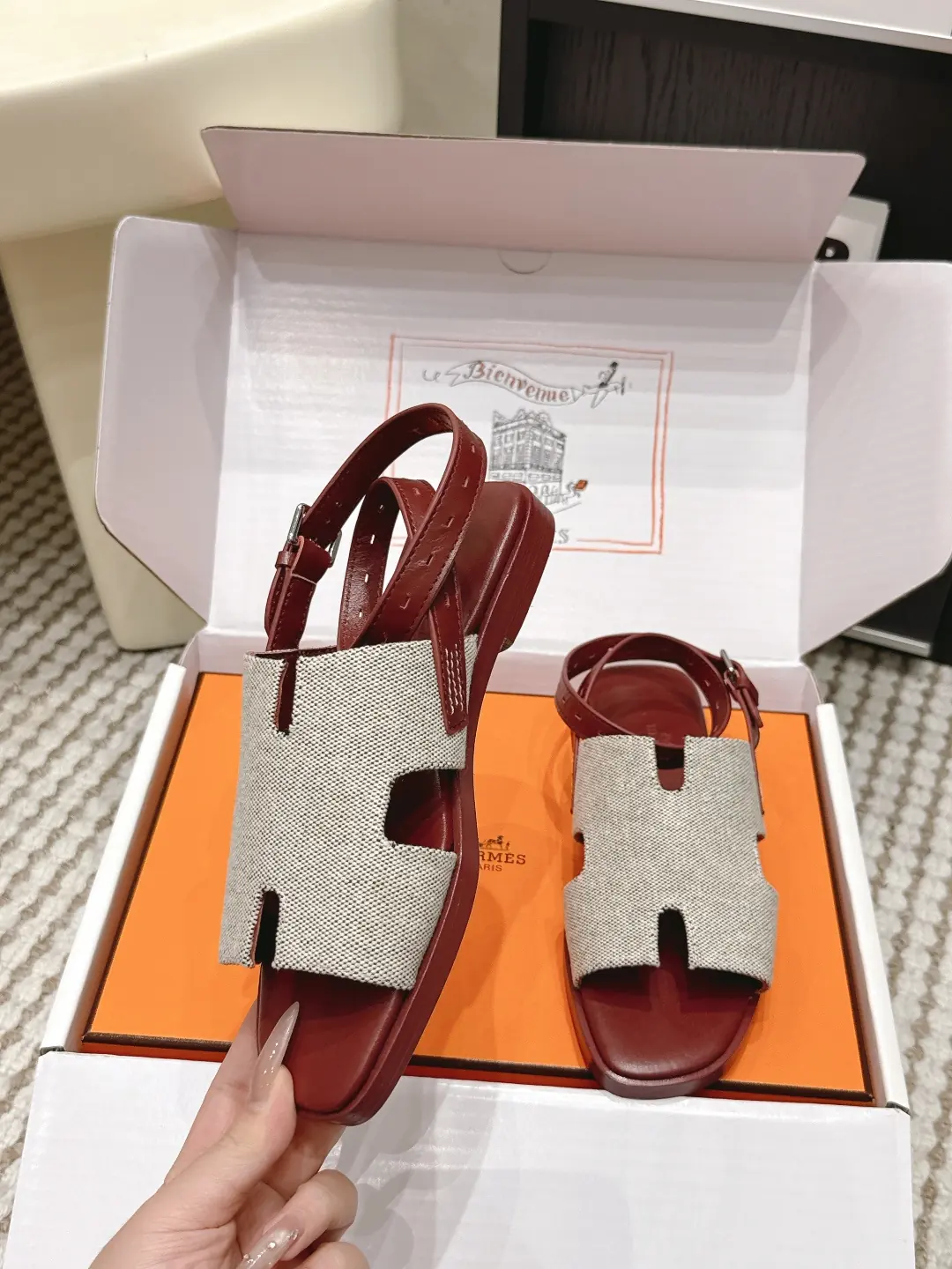 Hermes Style Leather Women's Shoes Lookbook Reference image 5