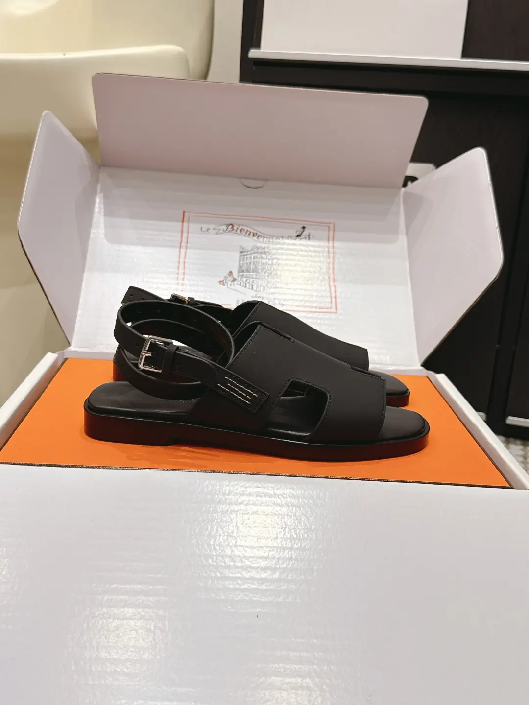 Hermes Style Leather Women's Shoes Lookbook Reference image 2
