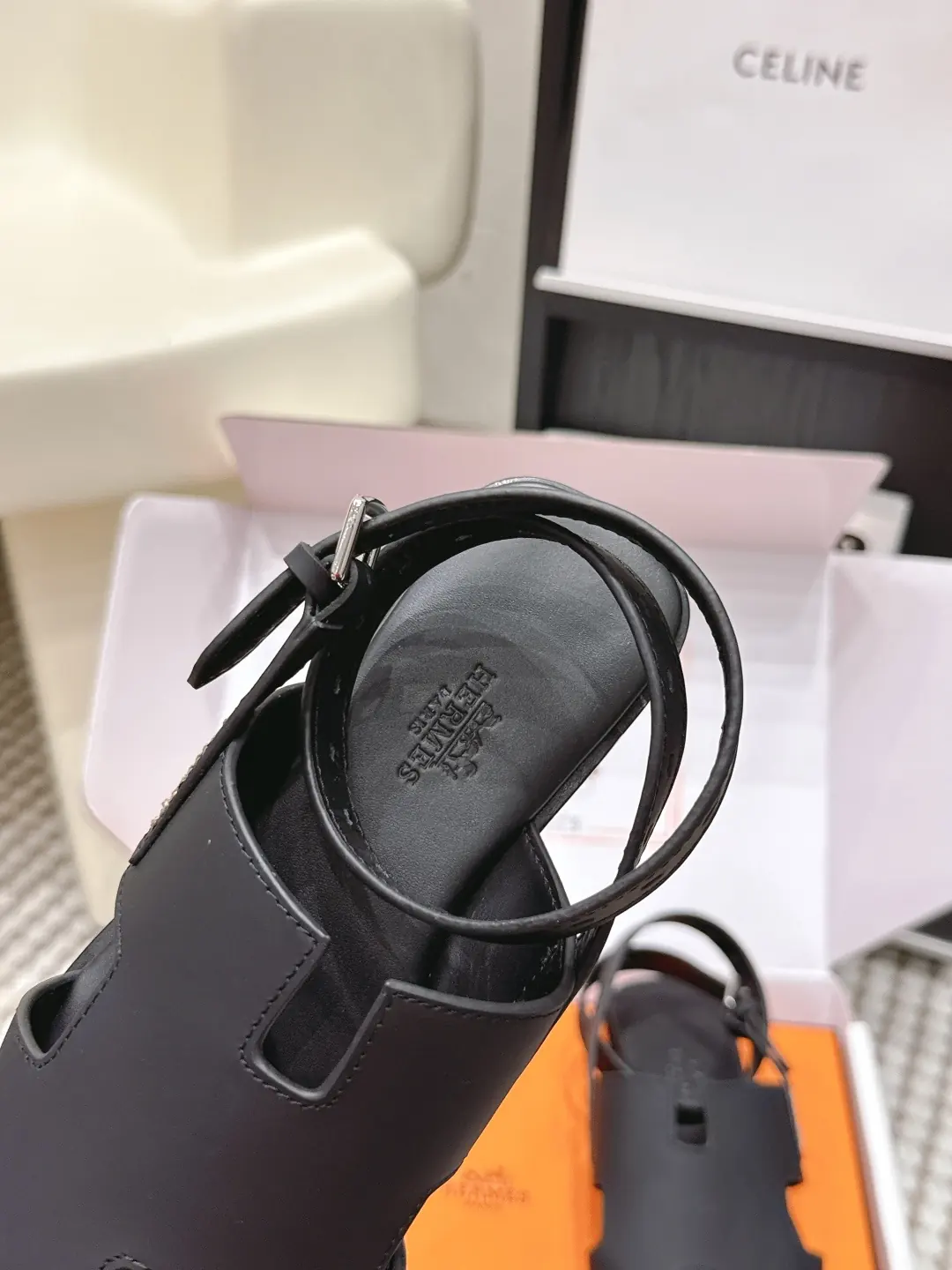 Hermes Style Leather Women's Shoes Lookbook Reference image 6
