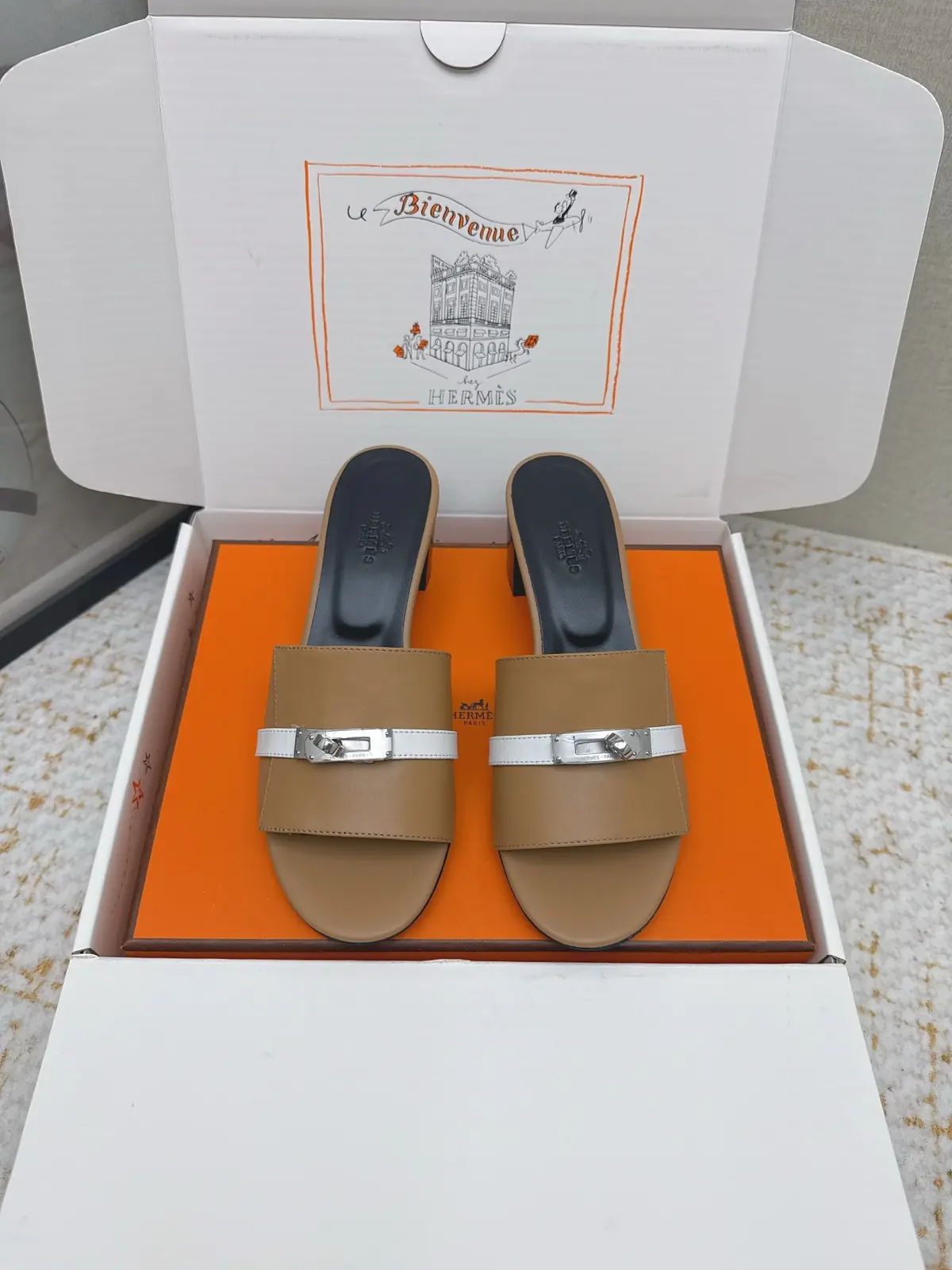 Hermes Style Pink Leather Women's Shoes Lookbook Reference image 1
