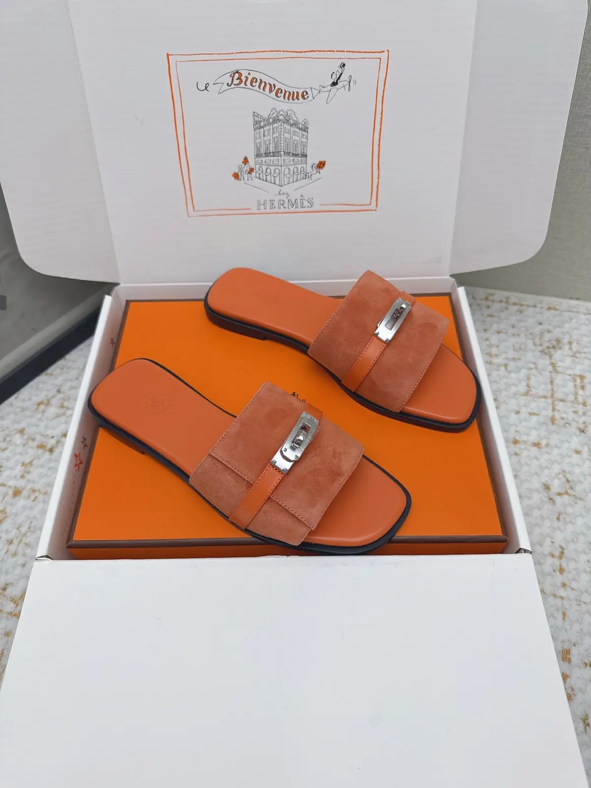 Hermes Style Pink Leather Women's Shoes Lookbook Reference image 2