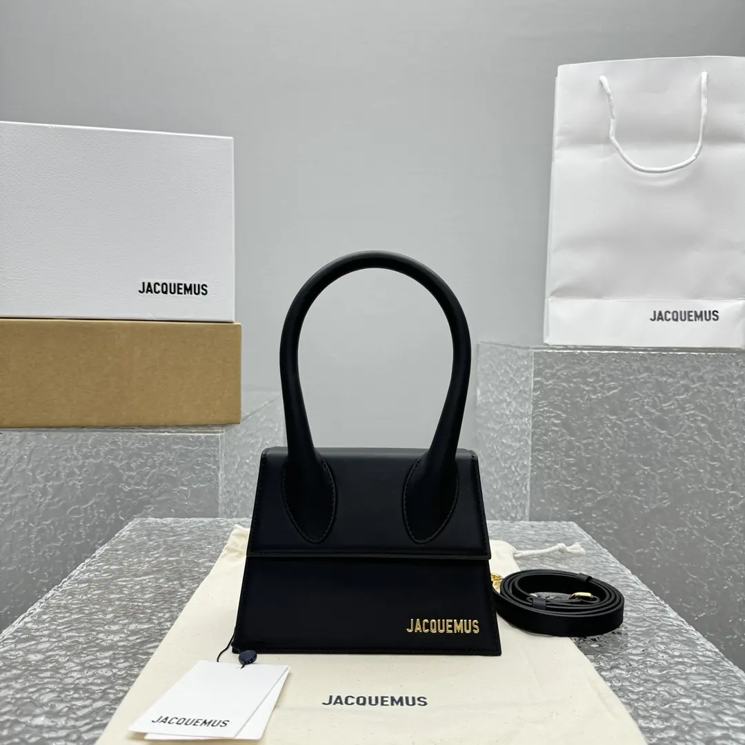 Jacquemus Style Black Bag Lookbook Reference image 1