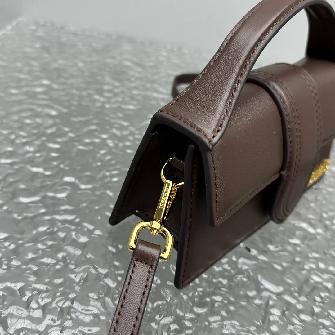 Jacquemus Style Leather Crossbody Bag Lookbook Reference image 6