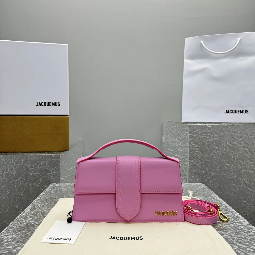 Jacquemus Style Leather Crossbody Bag Lookbook Reference image 1