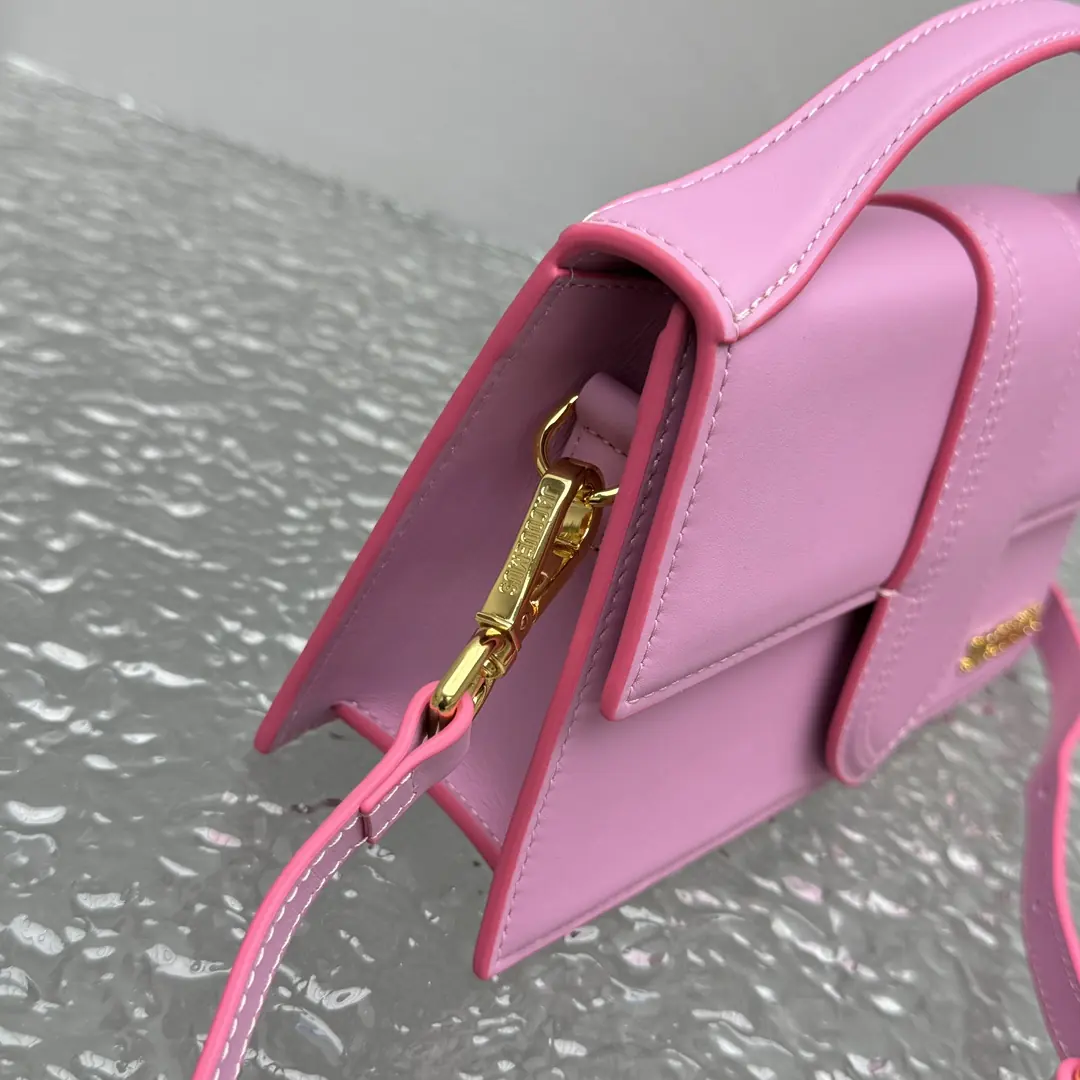 Jacquemus Style Leather Crossbody Bag Lookbook Reference image 5