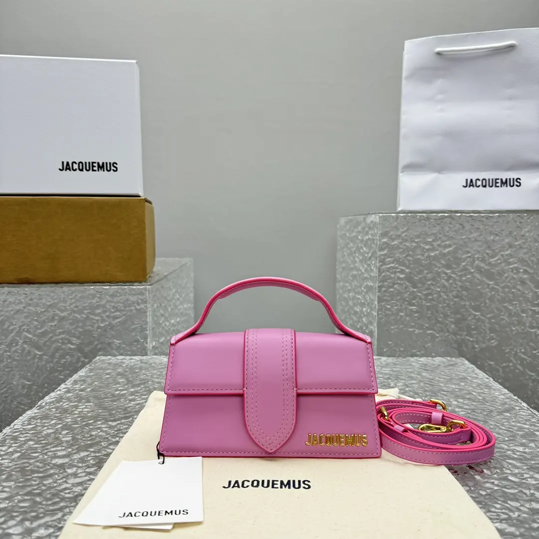 Jacquemus Style Leather Crossbody Bag Lookbook Reference image 1