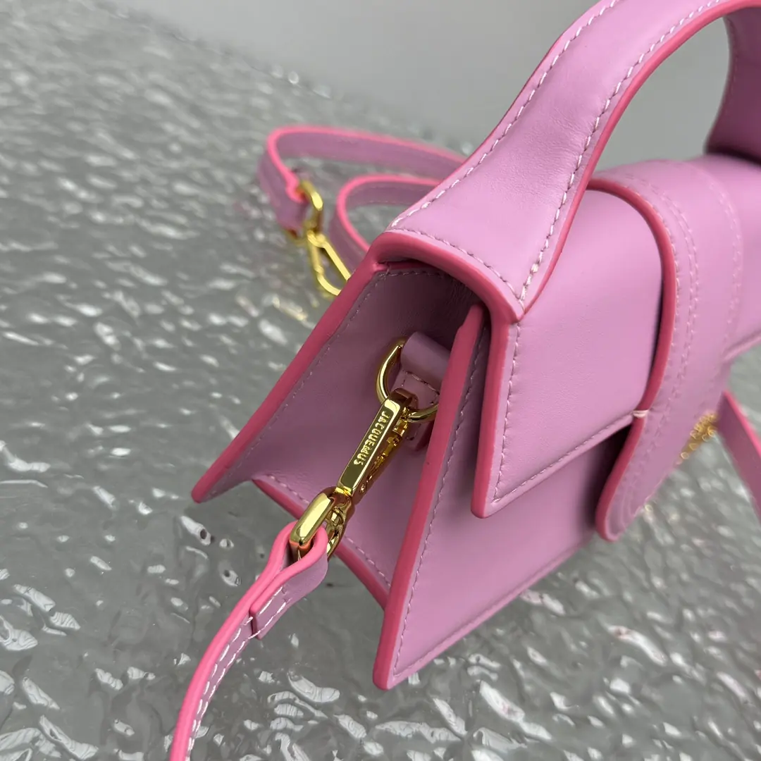 Jacquemus Style Leather Crossbody Bag Lookbook Reference image 6