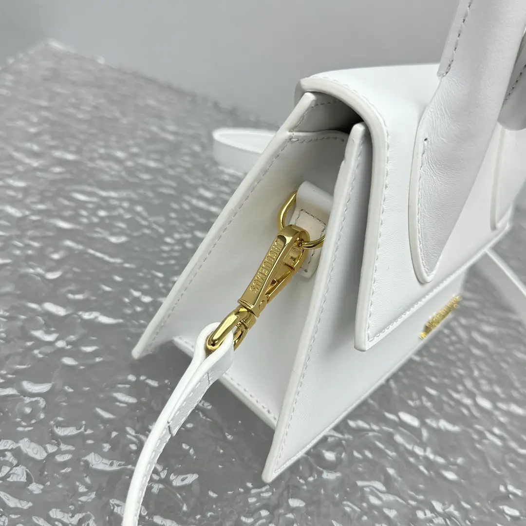 Jacquemus Style White Crossbody Bag Lookbook Reference image 6
